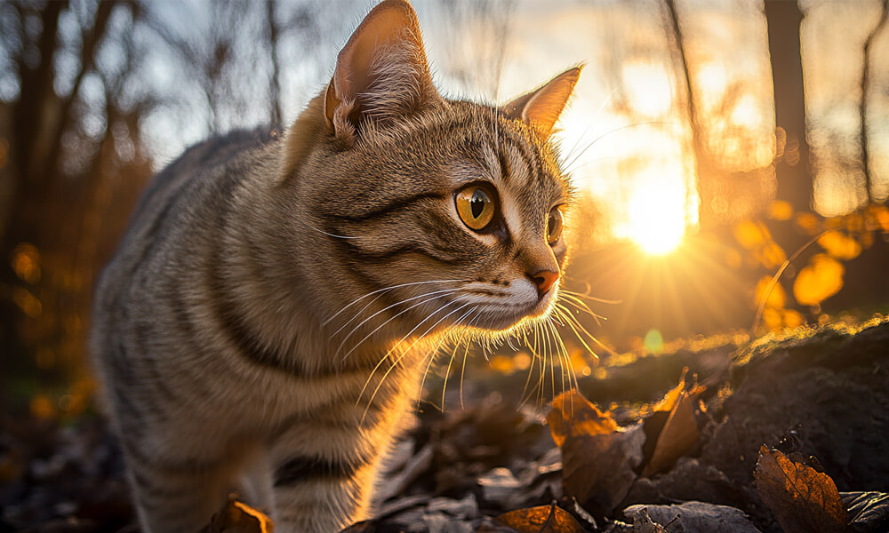 Freigänger Katze