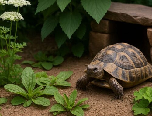 Pflanzen für Schildkrötengehege