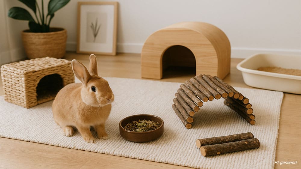 Innenausstattung fürs Kaninchen