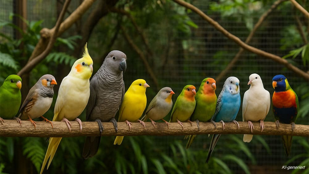🦜 Welche beliebte Vogelart passt zu dir? Die Top 10 im Überblick 2 beliebte Vogelart