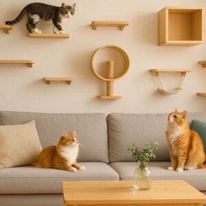 Katzenwand gestalten 1
