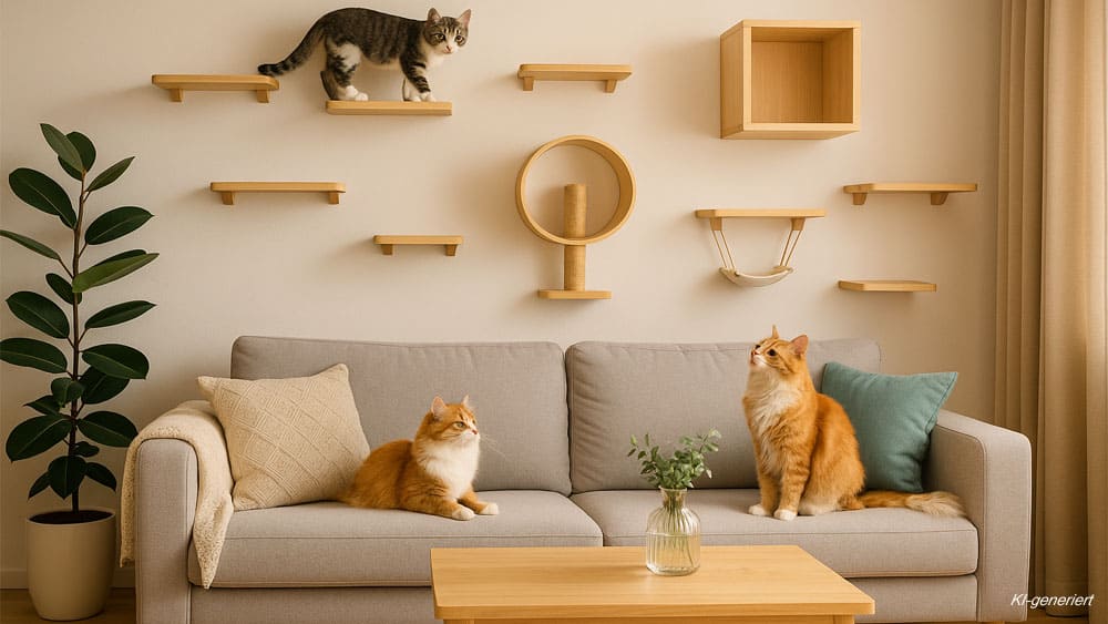 🐱 Das perfekte Katzenzimmer: So kannst du deine Katzenwand gestalten 2 Katzenwand gestalten 1