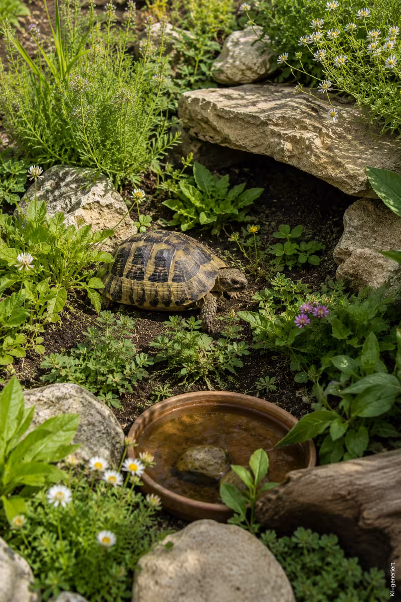 Verbesserte Haltungssituation zu: Futter für Griechische Landschildkröten: Welche Pflanzen wirklich geeignet sind