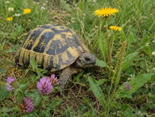 Schildkrötenhaltung zum Thema: Futter für Griechische Landschildkröten: Welche Pflanzen wirklich geeignet sind