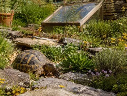 Schildkrötenhaltung zum Thema: So gestaltest du ein Gehege für griechische Landschildkröten
