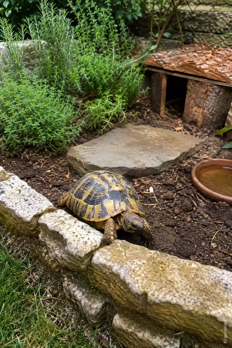 Maurische Landschildkröte: Haltung, Größe und Pflege 3 Ausstattung oder Vorbereitung für: Maurische Landschildkröte: Haltung, Größe und Pflege