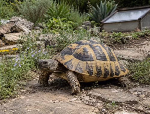 Schildkrötenhaltung zum Thema: Maurische Landschildkröte: Haltung, Größe und Pflege