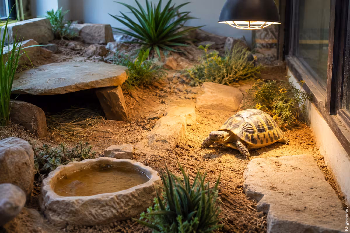 So richtest du ein Gehege für Ägyptische Landschildkröten ein 1 Schildkrötenhaltung zum Thema: So richtest du ein Gehege für Ägyptische Landschildkröten ein