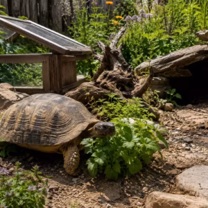 Schildkrötenhaltung zum Thema: Gehege für Breitrandschildkröten richtig planen und einrichten