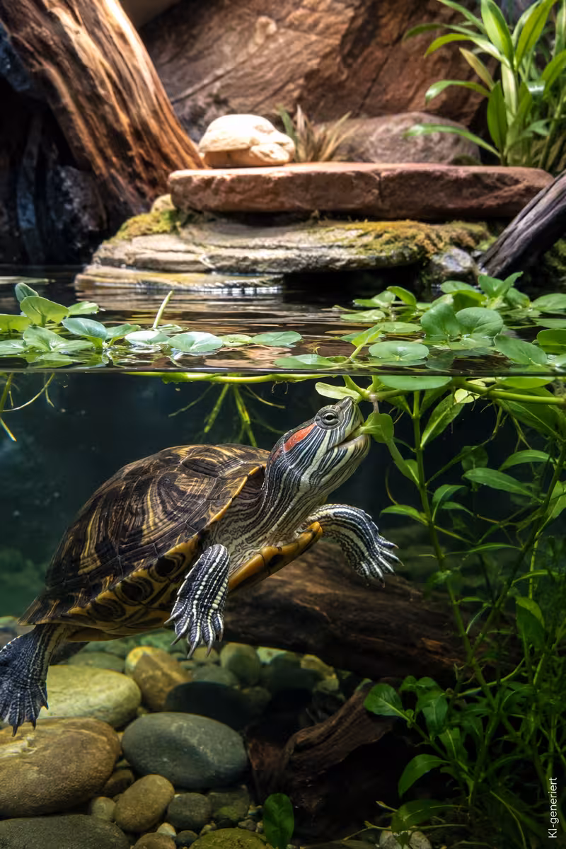 Rotwangen-Schmuckschildkröten Futter: Was dürfen sie fressen? 5 Verbesserte Haltungssituation zu: Rotwangen-Schmuckschildkröten Futter: Was dürfen sie fressen?