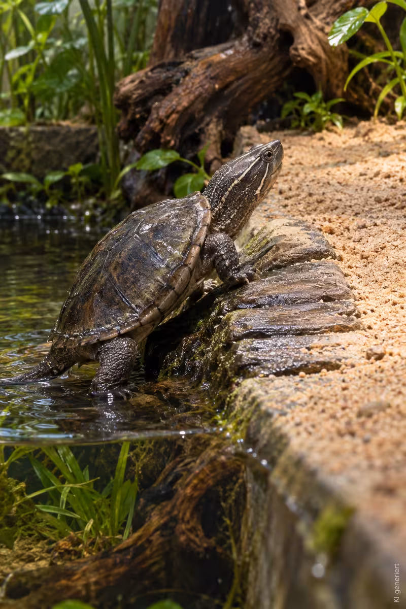 Moschusschildkröten Aquarium: So baust Du das Becken richtig auf 4 Pflegehandlung oder Umsetzung für: Moschusschildkröten Aquarium: So baust Du das Becken richtig auf