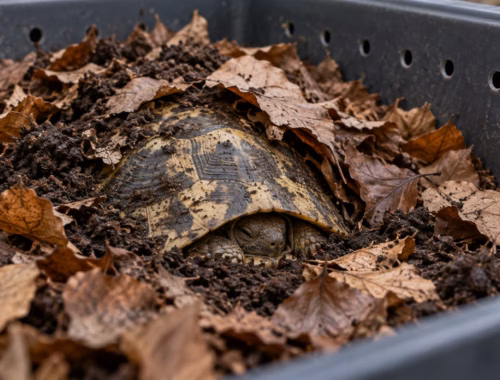 Schildkröte in Winterstarre: Die ersten Wochen richtig begleiten 18 Schildkrötenhaltung zum Thema: Schildkröte in Winterstarre: Die ersten Wochen richtig begleiten