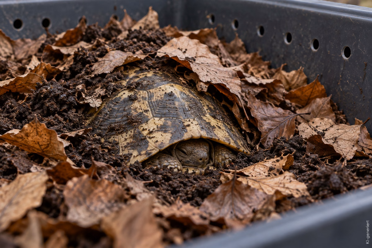 Schildkrötenhaltung zum Thema: Schildkröte in Winterstarre: Die ersten Wochen richtig begleiten